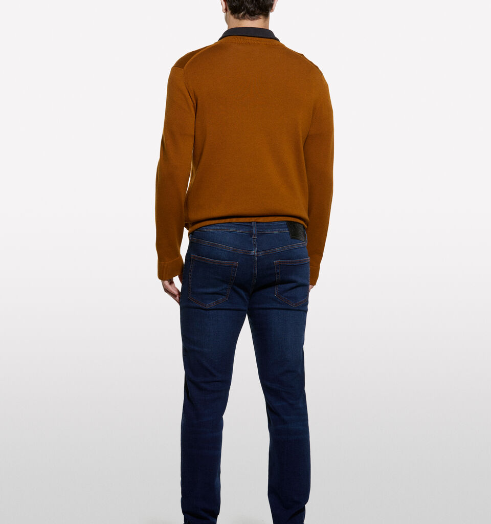 Bluejeans im Skinny Fit Style 73 - skinny fit jeans für herren - Dunkelblau | Sisley image number 2